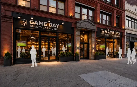 Sports lounge / front storefront
